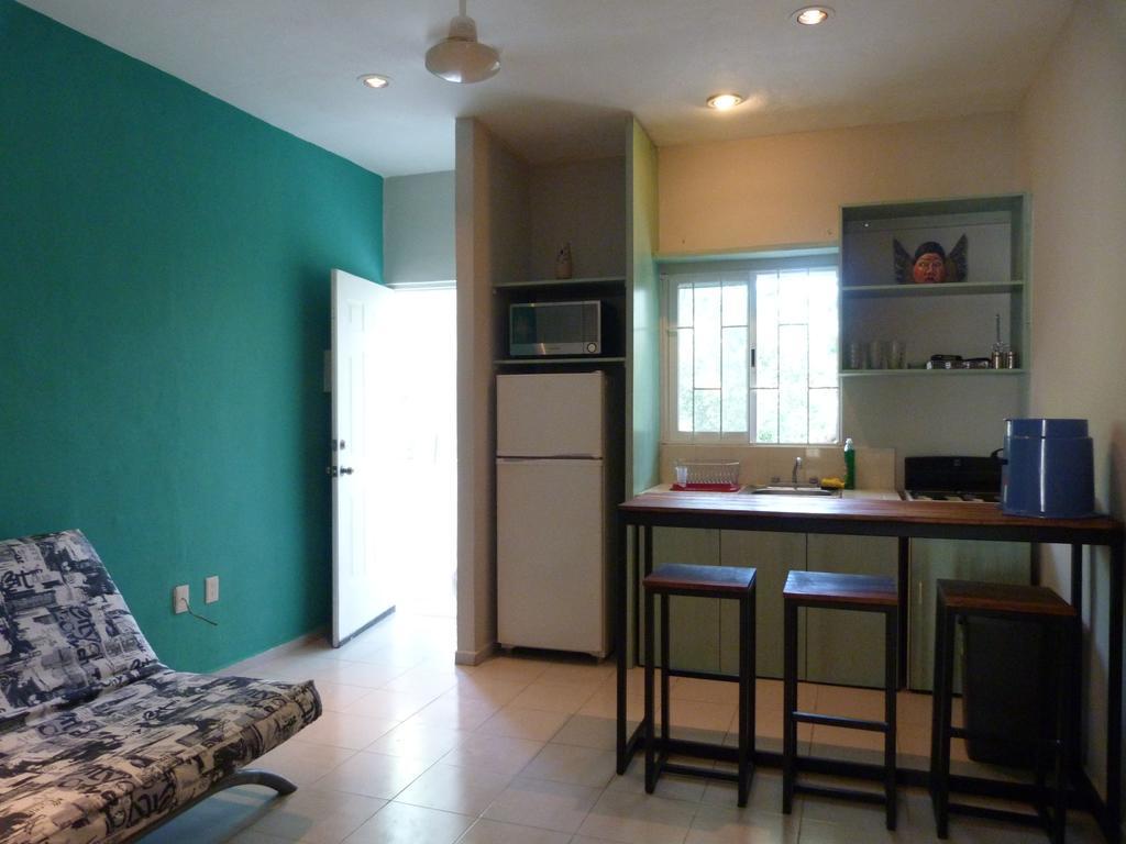 Casa La Palma B&B 신데 델 카르멘 외부 사진